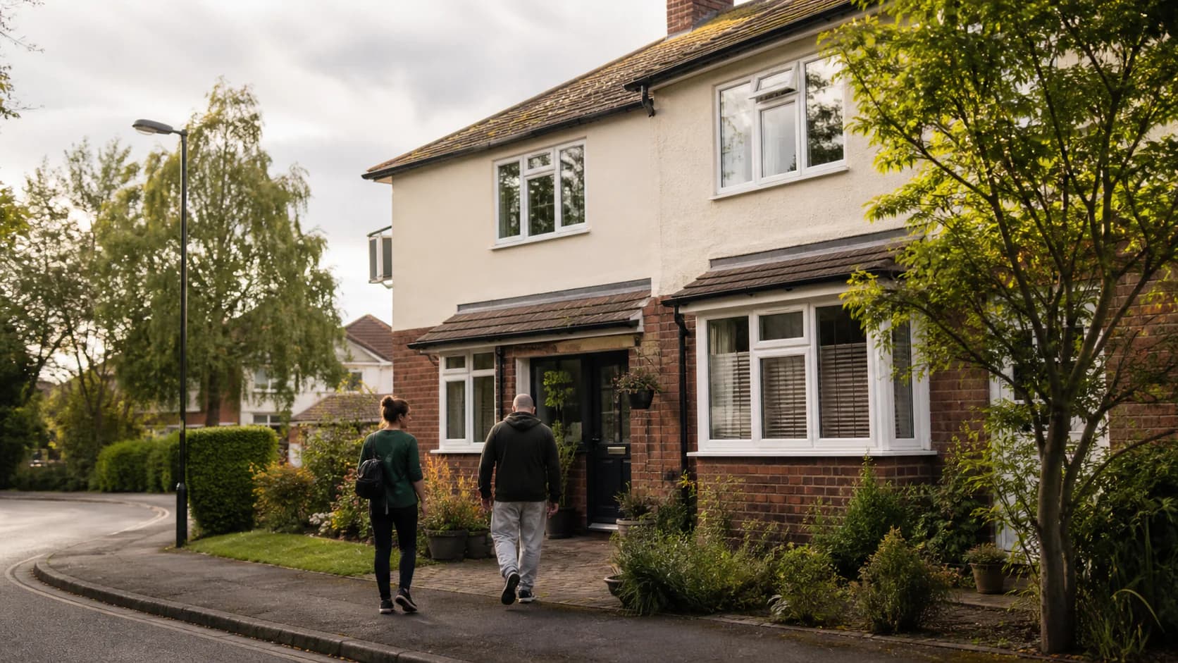 A supported living house managed by Cherwell Supported Living